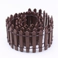 thumbnail image 3 of Wooden Miniature Garden Fence 90X5Cm Decorative Landscape Border For Diy Crafts Dollhouse Succulent Planter Toy House Shadow Box, 3 of 9