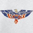 thumbnail image 3 of CafePress - Retro Eagle And USA Flag Sweatshirt - Crew Neck Sweatshirt, 3 of 4