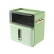 thumbnail image 1 of Soporte para caja de pañuelos de pared, accesorios de baño, soporte para rollo de papel impermeable para Verde, 1 of 9
