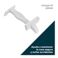 thumbnail image 3 of Seguro para Cajones 14pzs Safety 1st Blanco, 3 of 4