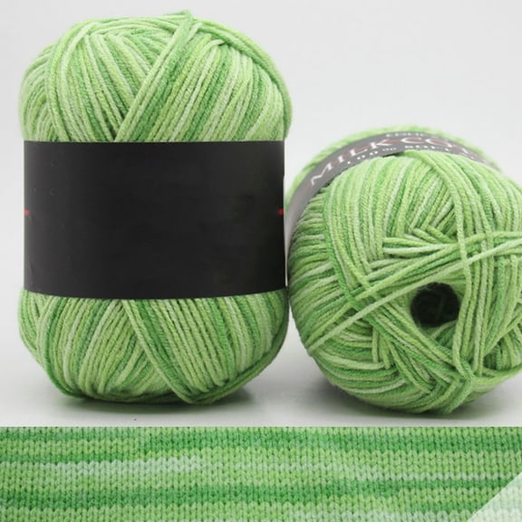 HOOWIFFY Soft Cotton Knitting and Crochet Yarn Assorted Colors for Crafting and Projects