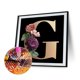 thumbnail image 2 of Kit de pintura de diamantes Flores Arte de mosaico de diamantes cuadrados completos FLhrweasw Nuevo, 2 of 9