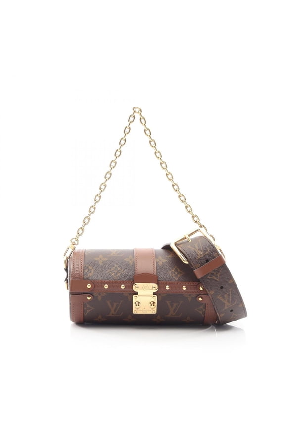Pre-Owned Louis Vuitton Papillon Trunk Monogram 2-Way Handbag, Coated Canvas and Leather,...