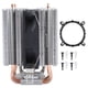 thumbnail image 5 of Disipador de calor del refrigerador del radiador del ventilador de la CPU de 4 tubos de calor para Intel LGA 1155/1156/1366 (luz azul), 5 of 14