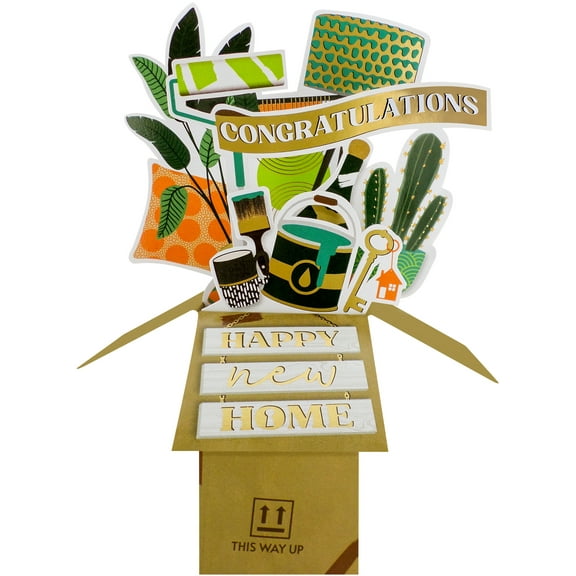 Clever Cube Pop Up Card - New Home