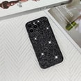 thumbnail image 6 of Compatible with iPhone 13 Pro Max Bling Case Luxury Shiny Plating Cute Glitter Cover Shockproof Camera Protection Case Cover for iPhone 13 Pro Max Women Girls-Elegant Black, 6 of 13