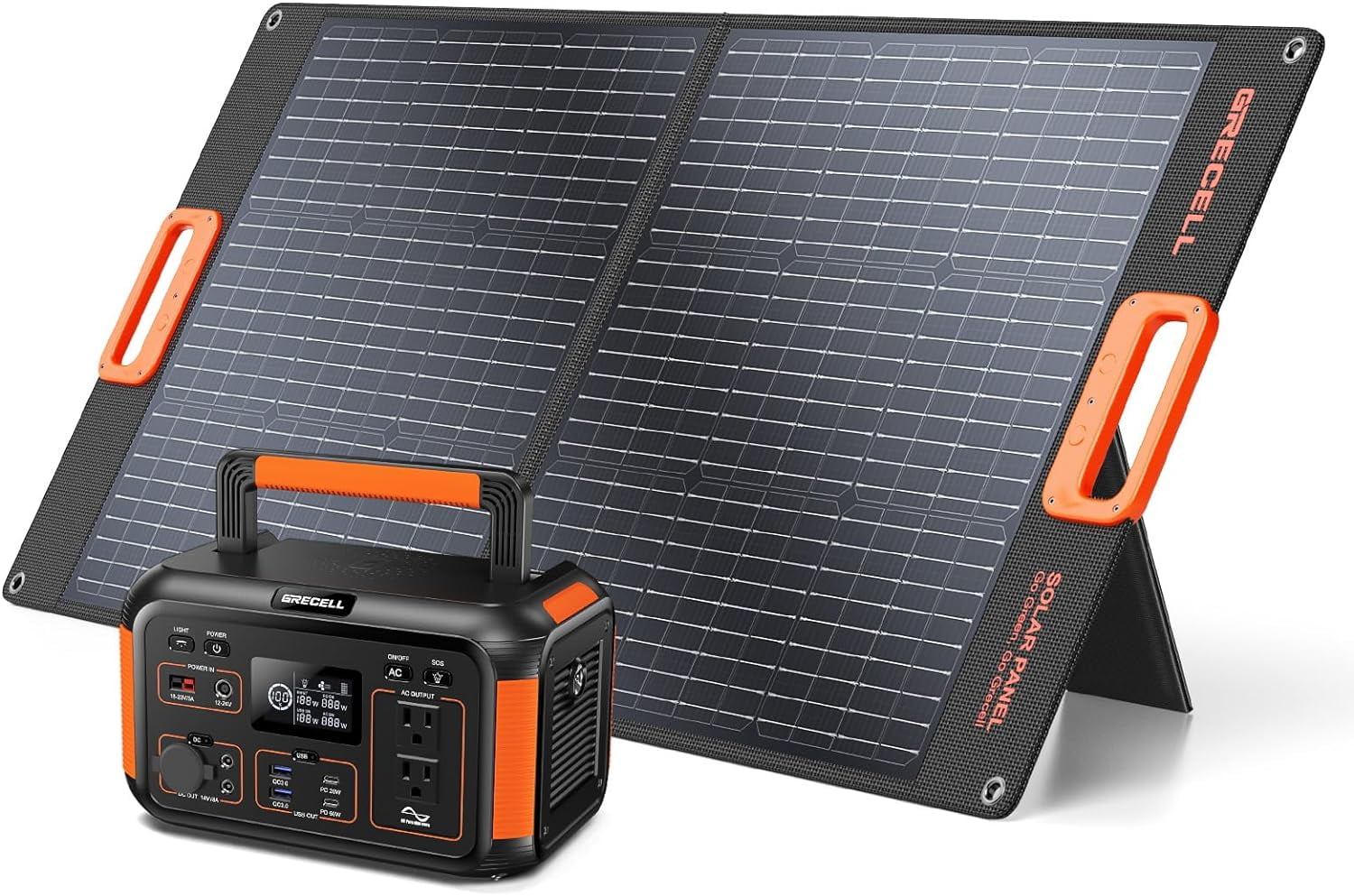 Renogy 300WH Phoenix Elite Portable Solar Generator, Built-in 20W Solar  Panel&Lithium Backup Power,with AC/DC Outlet - Walmart.com