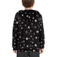 thumbnail image 5 of DISNIMO Christmas Snowflake Boys Hoodies 11-13 Snowman Hoodie Pullover Sweatshirts for Teen Girls with Hood Hooded Sweatshirt Kids Boys Streetwear Clothes Hoodies Kids Holiday Clothing Fall, 5 of 7