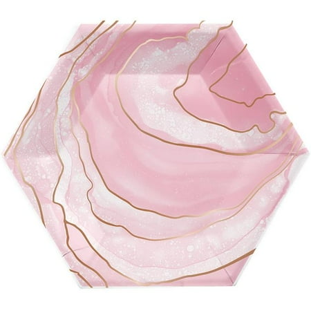 

RosÃ© All Day Dessert Plates 8 ct