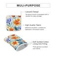 thumbnail image 3 of Watercolor Wildflowers Oven Mitt And Pot Holder Set Oven Glove for Kitchen Baking Cooking Grilling, 3 of 6