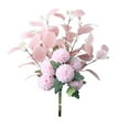 thumbnail image 2 of BKER Simulation Flower Table Tennis Chrysanthemum Bouquet Home Decoration, 2 of 5