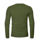 thumbnail image 4 of pstuiky manga larga de hombre, Suéter deportivo informal de color liso con cuello redondo y botones para hombre, blusa de manga larga con cuello redondo tops de invierno para hombre xxl, 4 of 6