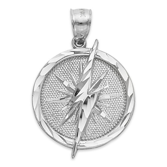 925 Sterling Silver Lightning Bolt Medal, Bolt Pendant for Pendant - Symbolic Jewelry Gifts for Men