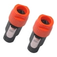 thumbnail image 4 of Conector XLR shamjiam Paquete de 2 conectores NL4FC de 4 polos, 4 of 8