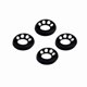 thumbnail image 3 of 4-Piece Cat Paw Silicone Joystick Thumb Caps - Blue, 3 of 5