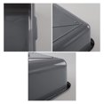 thumbnail image 3 of 22 L Plastic Bus Tub Box, Gray Restaurant Dishpan Basin, 4 Packs, 3 of 7