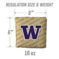 thumbnail image 3 of NCAA Washington Huskies Cornhole Bags - 4PK - Gold, 3 of 5