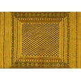 thumbnail image 1 of Ahgly Company Machine Washable Indoor Rectangle Southwestern Yellow Country Area Rugs, 3' x 5', 1 of 4