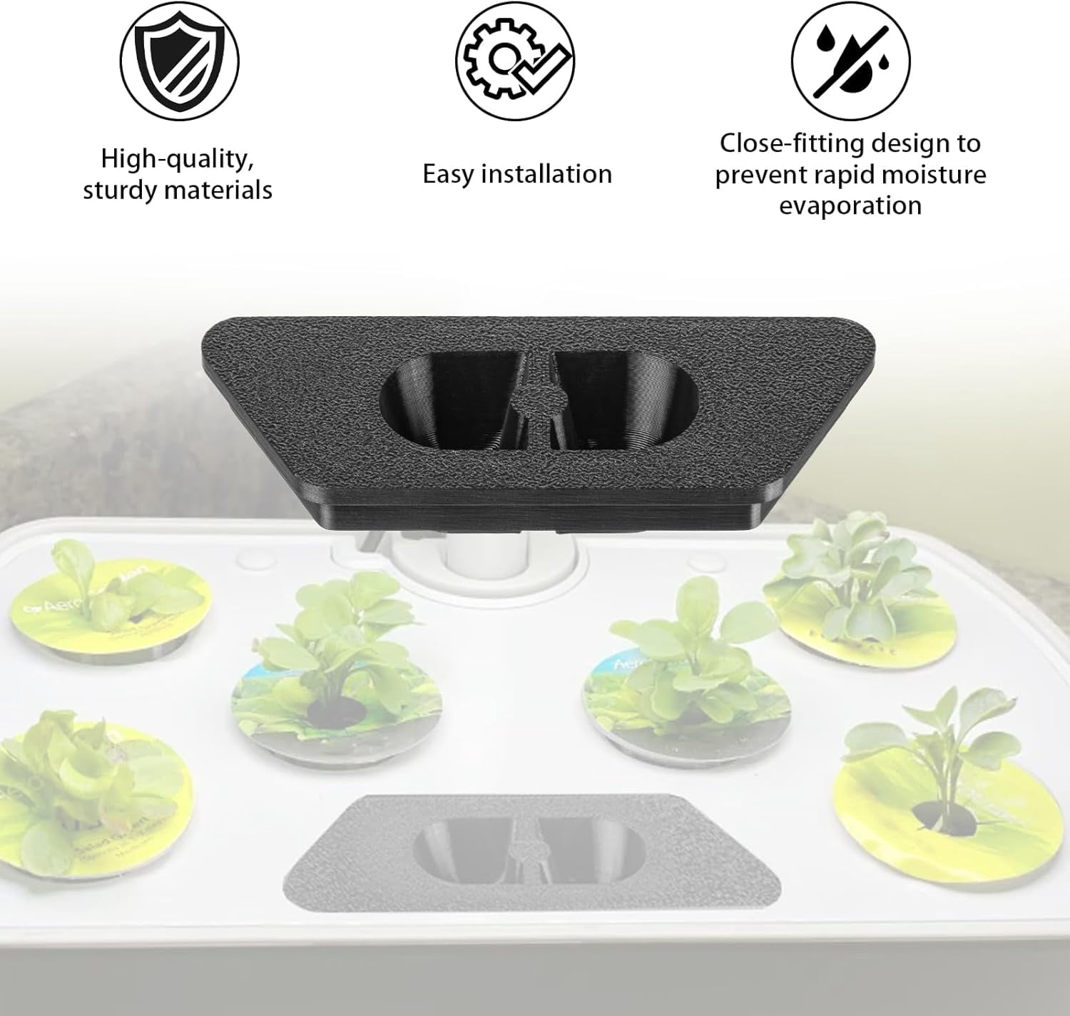 Water Fill Cap Compatible with AeroGarden Harvest, Durable Reusable Refill Cap Replacement for Indoor Hydroponic System