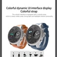 thumbnail image 2 of Smartwatch Fralugio Reloj Inteligente HD T3 Pro Original Lujo Naranja, 2 of 4