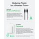 thumbnail image 2 of Cable USB C a USB C Anker negro fantasma de 240 W para iPhone, MacBook Pro, iPad y Samsung Galaxy, 2 of 7