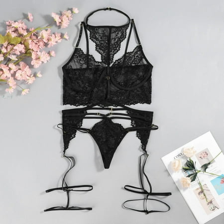 

〖CFXNMZGR〗Lingerie For Women Lace Underwear Polyester Fiber For Wearing Daily Women