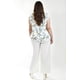 thumbnail image 4 of Blusa manga caída Roman Fashion Tallas Extras 012 Blanco flor 38, 4 of 5