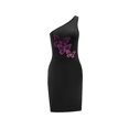 thumbnail image 3 of Vestido de verano con hombros descubiertos para mujer, vestido de verano moderno para fiesta de noche en la playa SG, 3 of 7