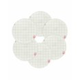 thumbnail image 7 of 13 Inch Round Placemats Set of 6, Pink Spring Floral Non Slip Heat Insulation PP Table Mats, Tulip Yellow Plaid Summer Botanical Washable Place Mats for Kitchen Dining Party Table Decor, 7 of 7
