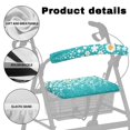 thumbnail image 5 of HELLHERO Daisy Seat & Backrest Covers & Walker Covers for Travel and Home Stretchable Material Waterproof Cover Only Dust Proof, 5 of 7
