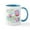 White/Blue Inside, variant on CafePress - Peppa Pig: Splish Splash - 11 oz Ceramic Mug - Novelty Coffee Tea Cup