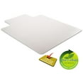 thumbnail image 6 of Deflecto DuraMat Moderate Use Chair Mat for Low Pile Carpet, 46 x 60, Wide Lipped, Clear, 6 of 10