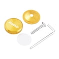 thumbnail image 1 of MUQZI Tapa para dirección de bicicleta con llave, tapa para dirección de bicicleta, con tornillo, cubierta para vástago de bicicleta, para ciclismo Oro, 1 of 8