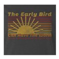 thumbnail image 2 of 9 Crowns Tees The Early Bird Can Have The Worm Funny Lazy T-Shirt (Juniors Charcoal, Large), 2 of 4