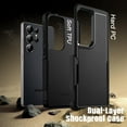 thumbnail image 3 of JETech Case for Samsung Galaxy S25 Ultra 5G, Heavy Duty Dual-Layer Protection, Rugged Tough Shockproof Phone Cover with Matte Design (Titanium Black), 3 of 7