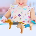 thumbnail image 3 of Visland Fidget Pipe Toy Stress Relief Vent Toy DIY Telescopic Colorful Dog Stretch Tube Decompression Toy Children Gift, 3 of 8