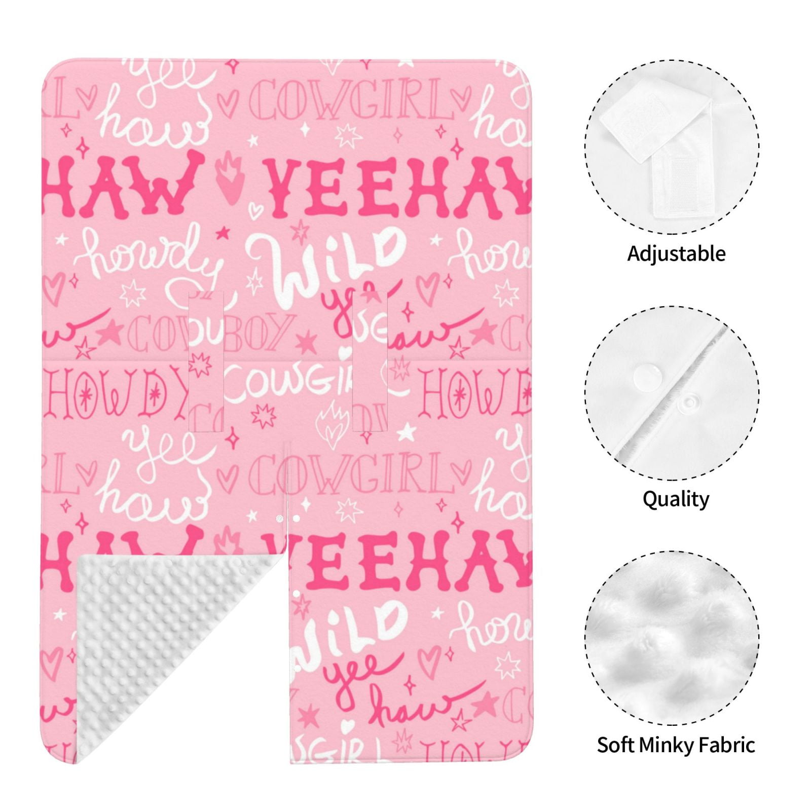 Car Seat Cover Baby - Western Cowgirl Breathable Infant Car Seat Cover for Baby Carseat, Lightweight Comfort Baby Essentials Must Haves Newborn Stuff for Girl Boy