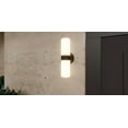 thumbnail image 5 of Quoizel Kaia Integrated LED Matte Black Outdoor Wall Lantern, 5 of 6