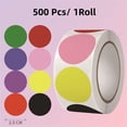 thumbnail image 4 of 500 Pcs Blank Spice Jar Labels for Kitchen Organization and DIY Projects Round Stickers for Easy Identification White, 4 of 9