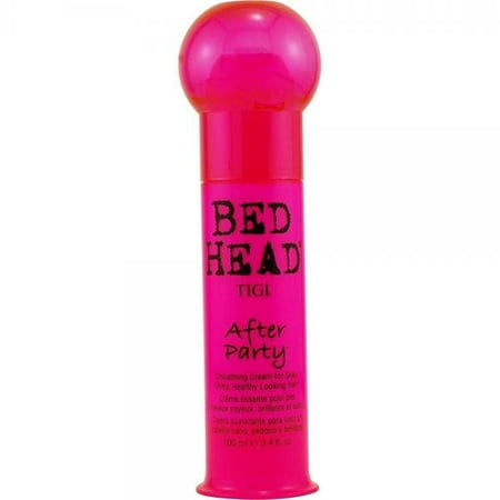 TIGI Bed Head After Party Smoothing Cream for Silky Shiny Hair, 3.4
