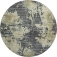 thumbnail image 2 of Addison Rugs Mayfield Premium Machine Washable Transitional Abstract Gray Round Rug, 8' x 8', 2 of 6