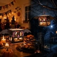 thumbnail image 4 of Cadancy Halloween Craft Kit Projection Lantern DIY Set for Home Decor Spooky Ghost Light Hanging Decoration Handmade Creative Activity Party Favor Gift, 4 of 6