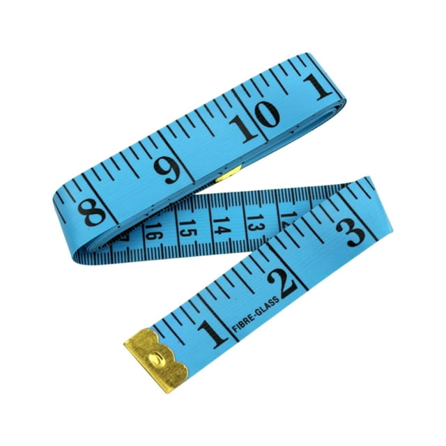 Xihbxyly Cinta Métrica Flexible de Pvc de Doble Escala, Minicinta de Costura Flexible, Resistente, para Medir Ropa con Precisión, Ideal para Sastrería y Manualidades, Tamaño de Bolsillo.