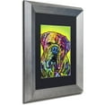 thumbnail image 2 of Trademark Fine Art "Hey Bulldog" Canvas Art by Dean Russo, Black Matte, Silver Frame, 2 of 4