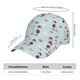 thumbnail image 2 of Fotbe Poodle Dog Gorro Clásico de Béisbol, Gorra Ajustable con Broche Snapback, Gorro de Exterior de Algodón Suave, 2 of 6