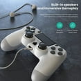 thumbnail image 5 of NETNEW Wireless Game Controller Compatible with PS4/Slim/Pro with Upgraded Joystick - White, 5 of 5