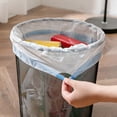 thumbnail image 2 of 5 Gallon Colored Trash Bags(1 Roll)- Garbage Bags Colored for Home Bathroom Bedroom Toilet Office Rubbish Bin Small Size 15 Counts/1 Roll Trash Bags, 2 of 6