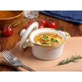 thumbnail image 5 of 4 oz Shallow Creme Brulee Ramekins & 6 oz Casserole Dish with Lid - Perfect for Individual Servings, Versatile, Microwave and Oven Safe, Stylish Design, Durable Construction, 5 of 7