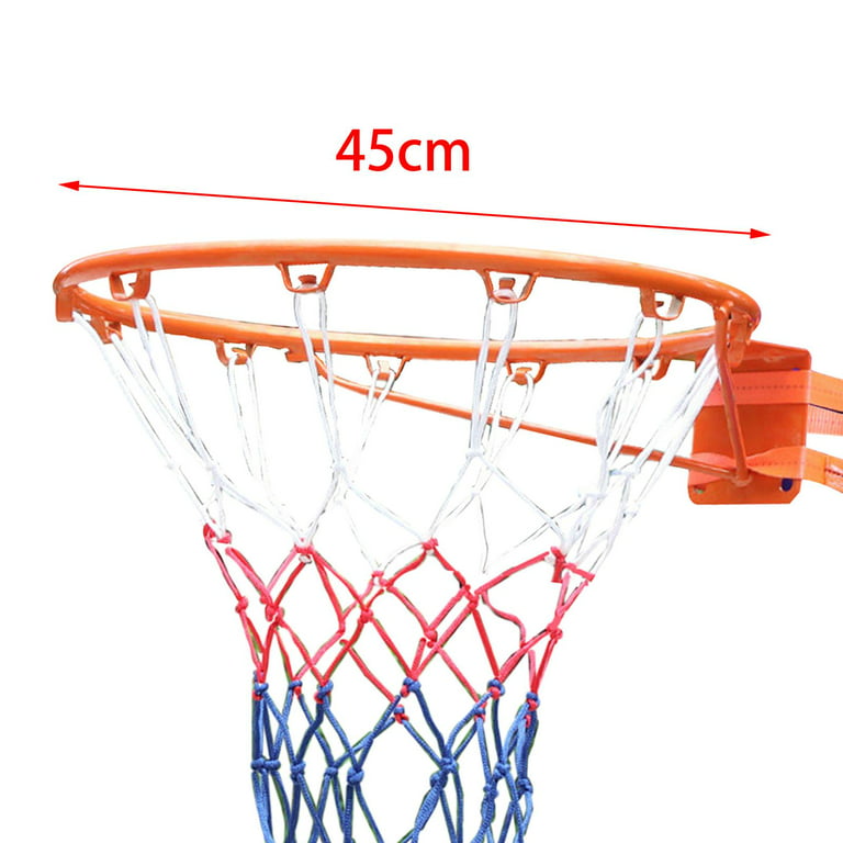 5mm Basketball Rim Mesh Net Durable Basketball Net Heavy Duty Nylon Net  Hoop Goal Rim Mesh Fits standard basketball rims - AliExpress