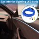 thumbnail image 2 of Cuerda de luz LED EL de 3 metros Unique Bargains, tira de luz brillante para decoración de coches, encendedor de cigarrillos (12v) azul, 2 of 7